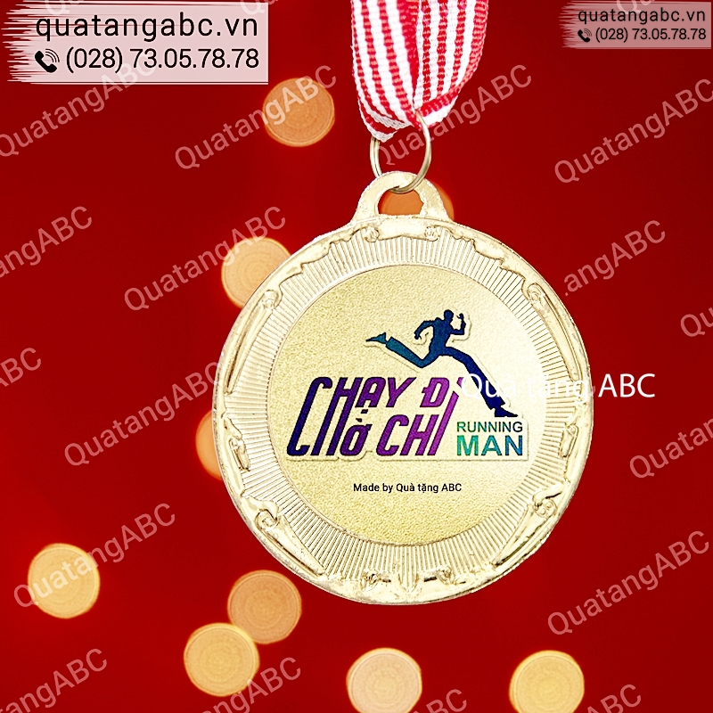 INLOGO in huy chương cho gameshow Chạy Đi Chờ Chi.